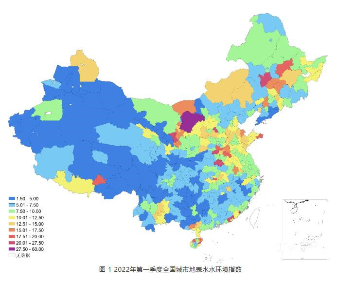 全國城市地表水水質排名 全國城市地表水水質排名